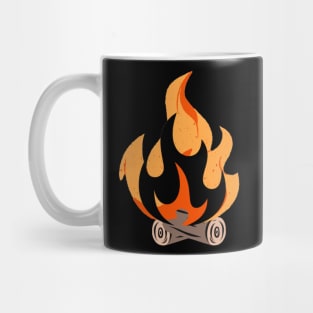 on fire Mug